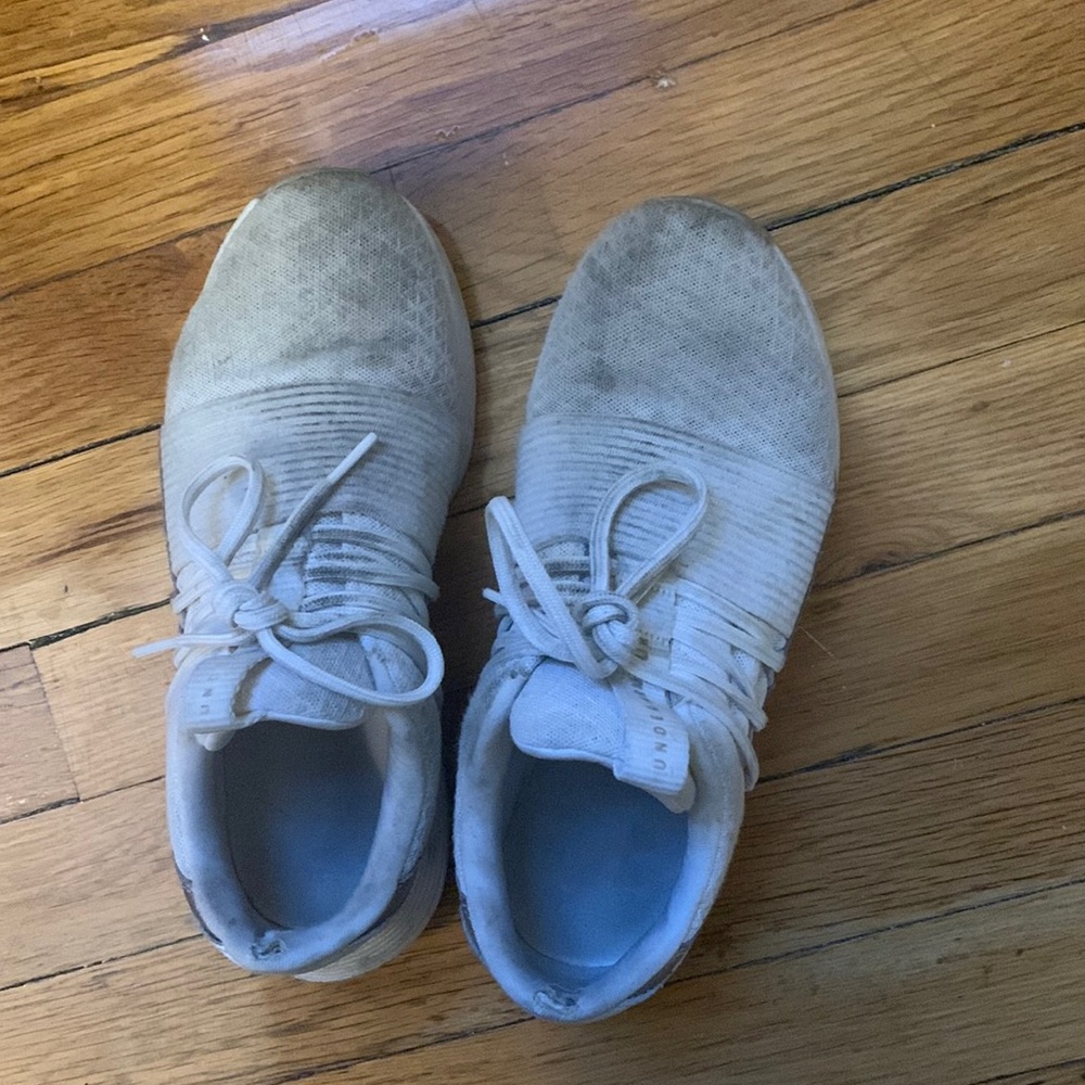 Worn underarmor sneakers